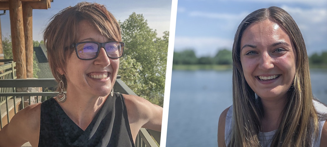 Agworld expaning team, Emily Mertes and Jayme Coleman