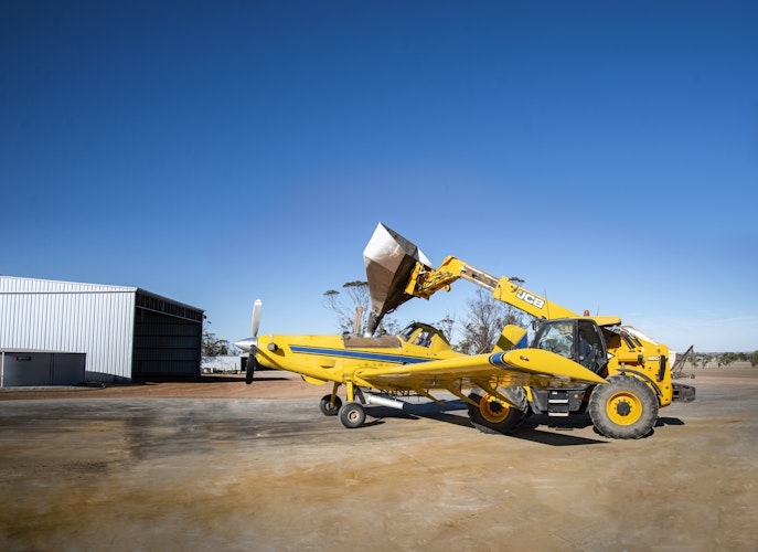 Wheatbelt farmer Brad Jones is managing risk through Agworld Agworld