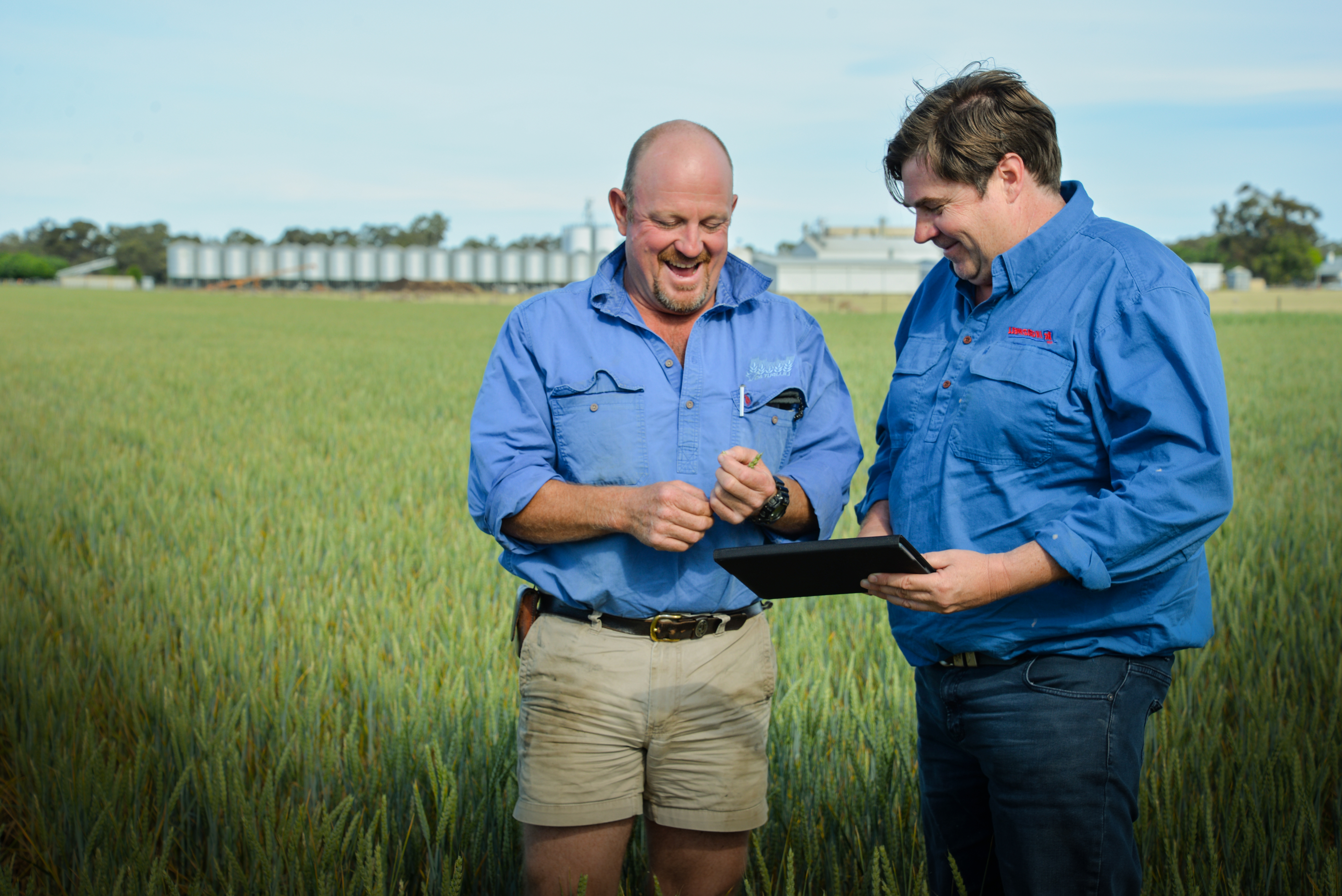 Agworld customers, Lilliput Ag and IK Caldwell outstanding in the field